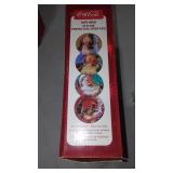 Coca-Cola, Coke Holiday Plates, Glasses, Beanie, Nutcracker And More.
