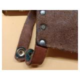 Vintage Boyt WWII Leather Rifle Sling, Hand Stitched Holster and Hunter Leather Holster