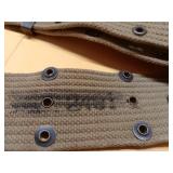 Vintage Boyt WWII Leather Rifle Sling, Hand Stitched Holster and Hunter Leather Holster