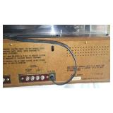 Channel Master AM/FM Stereo Cassette recorder with speakers.