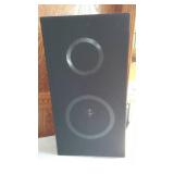 Channel Master AM/FM Stereo Cassette recorder with speakers.