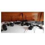 Minolta (2) and Cannon Camera, Tripod, lenses and more.