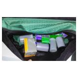 Minolta (2) and Cannon Camera, Tripod, lenses and more.