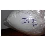 Minnesota Signed (Is Jr. 84) Vikings NFL Footballs (2).
