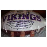 Minnesota Signed (Is Jr. 84) Vikings NFL Footballs (2).