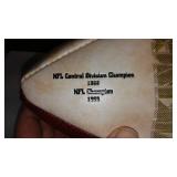 Minnesota Signed (Is Jr. 84) Vikings NFL Footballs (2).