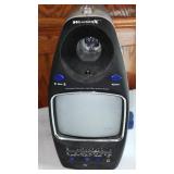 Midland Alert Radio and Weather X Band Radio with Lantern, B/W TV.