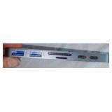 HP Docking Station, Acer Monitor, DVD player and Hyperdrive.