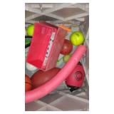 Suncast Outdoor Storage and Sporting Ball Variety.