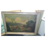 Countryside Theme Art (3) Mclain Signed.