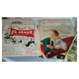 Vintage Vinyl Record Albums, 33LP.