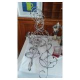 Quality Crystal Vases, precious Moments, Décor and Collectibles with covered tote.