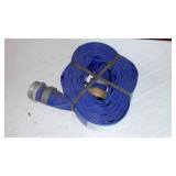 NEW 25 ft x 1 ½ in. Blue Lay-Flat Discharge Hose