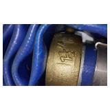 25 ft x 1 ½ in. Blue Lay-Flat Discharge Hose (2)