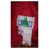 Sleeping Bags, Overalls (XL Reg) and Snow Suit (M).