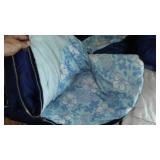 Sleeping Bags, Overalls (XL Reg) and Snow Suit (M).