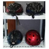 Schwinn (2) Bell and Razor Safety Helmets.