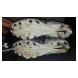 Wilson Baseball Helmets (2) and shoes.