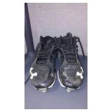 Wilson Baseball Helmets (2) and shoes.