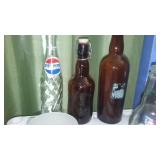 Collectible Coca Cola Bottles, MN Glass, Lone Ranger