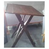 Artist table, paper, binders, photo mat, Rubbermaid  See pics