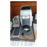 SVE Skyline Slide Projector, Slide Changers, binders and carousels.