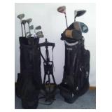Clubs, Drivers; Taylor Made, Dunlop, Tour Edge, Triumph, Ping.