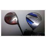 Clubs, Drivers; Taylor Made, Dunlop, Tour Edge, Triumph, Ping.