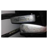 Clubs, Drivers; Taylor Made, Dunlop, Tour Edge, Triumph, Ping.