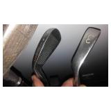 Clubs, Drivers; Taylor Made, Dunlop, Tour Edge, Triumph, Ping.