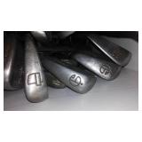 Tour, Spalding Clubs, PING Bag.