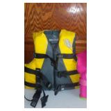 Child Life Vest (2) and Floaty.