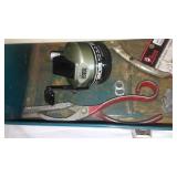 Vintage tackle and tackle box.