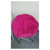 Collapsible Outdoor Chairs (3) Lounger, Bright Round.