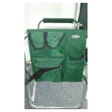 NDSU Bison Outdoor Collapsible chairs with Side table. (2).