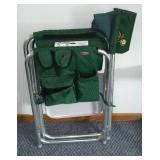 NDSU Bison Outdoor Collapsible chairs with Side table. (2).