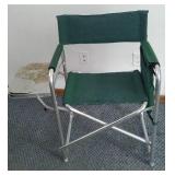 NDSU Bison Outdoor Collapsible chairs with Side table. (2).