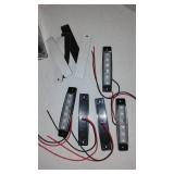 3.8 in. 6 LED White LED Indicator Light Marine Truck Camper Side Marker (10)