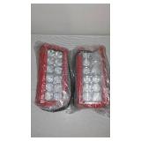36W LED Work Light Bar  and Marine Boat Pontoon Stainless Steel LED Navigation Lights.