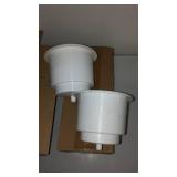 Cup Holder insert with drain for boat marine, RV Camper (10)