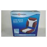NEW IN BOX. Marine Raider Low Back Boat Seat.