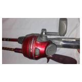 Rods (6) And Reels (5).