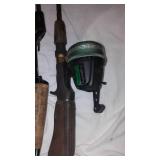 Rods (6) And Reels (4).