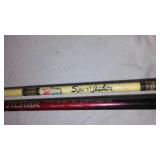 Rods (6) And Reels (4).