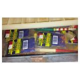 Tackle Boxes (3), Nets (2), and Worm Holder.