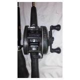Rods (6) And Reels (5).