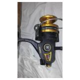 Rods (6) And Reels (5).