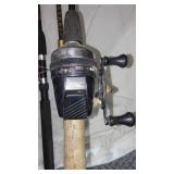 Rods (6) And Reels (5).