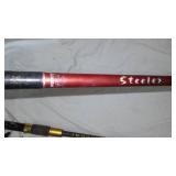 Rods (6) And Reels (5).