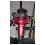 Rods (6) And Reels (5).